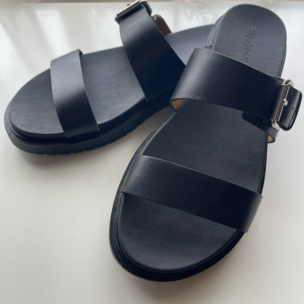 Madewell Dee Black Women's Sandals Size 7.5